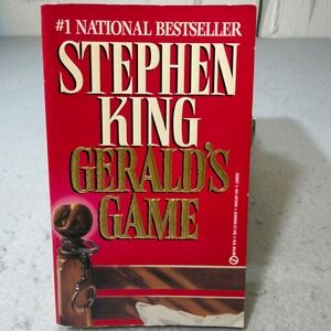 Stephen King Geralds Game First Signet Printing 1993 Mass Market Paperback Book